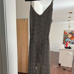 Sienna Sky Cream and Black Patterned Dress